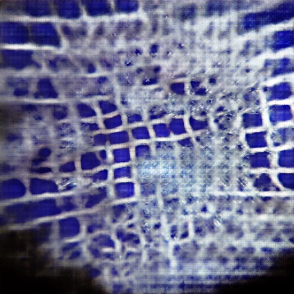 Synthetic magnified snowpack profile generated by snowGAN-magnified-profile
